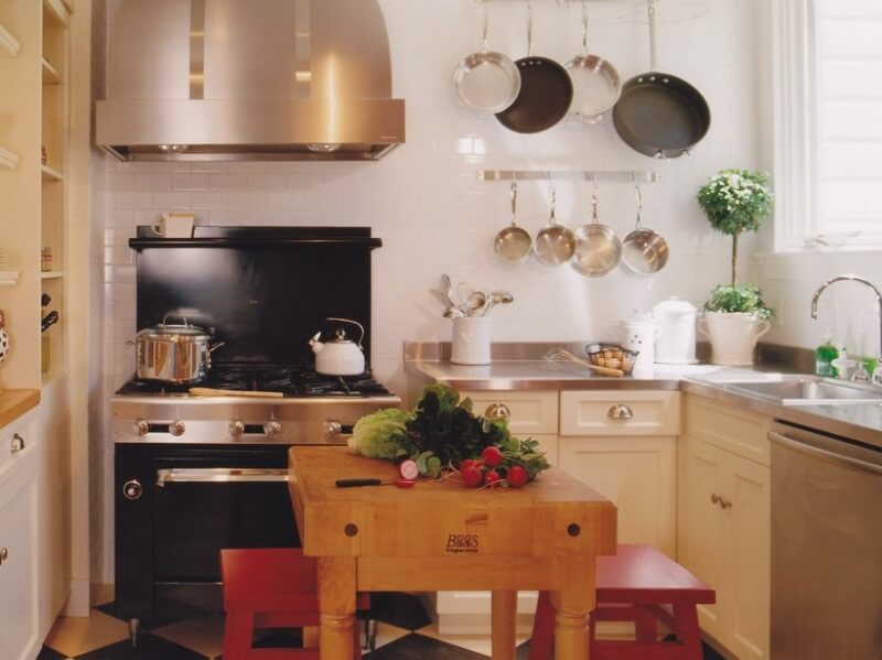 8 Stellar Strategies for Making the Most of a Small Kitchen - Add a Kitchen Island