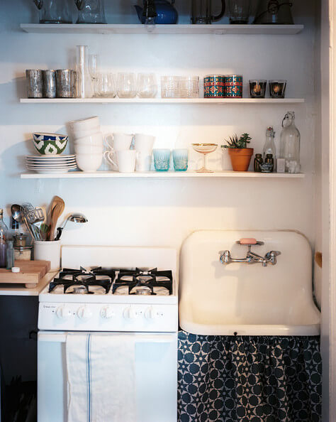 8 Stellar Strategies for Making the Most of a Small Kitchen - Put Up Shelves